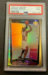 Michael Jordan [Gold F/X] #104 Basketball Cards 1998 Upper Deck Encore Prices