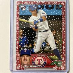 Josh Jung [Red] #H120 Baseball Cards 2023 Topps Holiday Prices