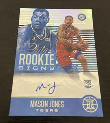 Mason Jones [Sapphire] #RS-MJO Basketball Cards 2020 Panini Illusions Rookie Signs Prices