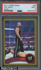 The Rock [Gold] Wrestling Cards 2011 Topps WWE Prices