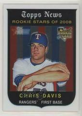 Chris Davis #C289 Baseball Cards 2008 Topps Heritage Chrome Prices