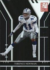 Terence Newman #28 Football Cards 2004 Panini Donruss Elite Prices