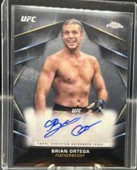 Brian Ortega #CVA-BOR Ufc Cards 2024 Topps Chrome UFC Veteran Autograph Prices
