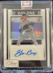 Shane Baz #DOA-SB Baseball Cards 2022 Panini Three and Two Day One Autographs Prices