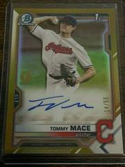Tommy Mace Baseball Cards 2021 Bowman Draft 1st Edition Chrome Autographs Prices