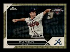 Cole Phillips [Superfractor] #PDC-88 Baseball Cards 2023 Topps Pro Debut Chrome Prices