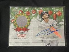 Gleyber Torres Baseball Cards 2022 Topps Holiday Autograph Relics Prices