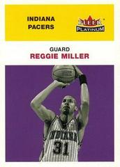 Reggie Miller Basketball Cards 2001 Fleer Platinum Prices