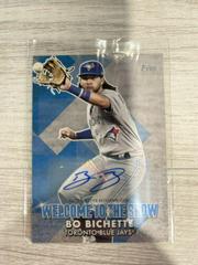Bo Bichette [Autograph] Baseball Cards 2022 Topps Welcome to the Show Prices