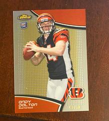 Andy Dalton [Gold Refractor] Football Cards 2011 Topps Finest Prices