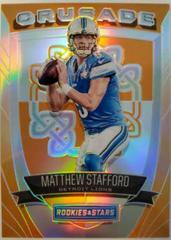 Matthew Stafford [Orange] #45 Football Cards 2017 Panini Rookies & Stars Crusade Prices