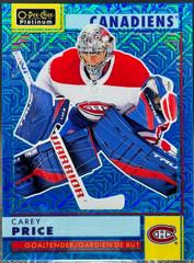 Carey Price [Blue Rainbow] #R-64 Hockey Cards 2022 O-Pee-Chee Platinum Retro Prices