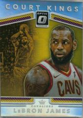 LeBron James [Holo] #5 Basketball Cards 2017 Panini Donruss Optic Court Kings Prices