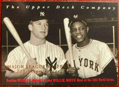 Mickey Mantle, Willie Mays [125th Anniversary] Baseball Cards 1994 Upper Deck All Time Heroes Prices
