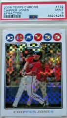 Chipper Jones [Refractor] Baseball Cards 2008 Topps Chrome Prices