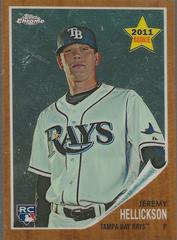 Jeremy Hellickson #C119 Baseball Cards 2011 Topps Heritage Chrome Prices