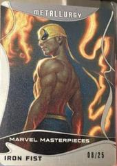 Iron Fist #40 Marvel 2023 Masterpieces Metallurgy Prices