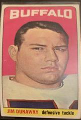 Jim Dunaway #29 Football Cards 1965 Topps Prices