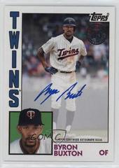 Byron Buxton Baseball Cards 2019 Topps Update 1984 Baseball Autographs Prices