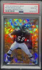 Peter Boulware [Atomic Refractor] Football Cards 1998 Bowman's Best Prices