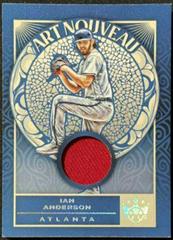 Ian Anderson [Gold] Baseball Cards 2022 Panini Diamond Kings Art Nouveau Prices