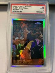Elden Campbell [Refractor] #7 Basketball Cards 1996 Topps Chrome Prices