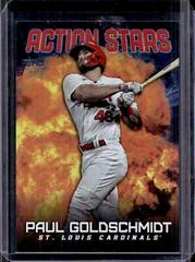 Paul Goldschmidt [Red] Baseball Cards 2023 Topps Update Action Stars Prices