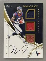Will Fuller V [Patch Autograph Gold] #127 Football Cards 2016 Panini Immaculate Prices