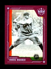 Honus Wagner [Plum Frame] #5 Baseball Cards 2022 Panini Diamond Kings Prices