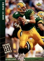 Brett Favre Football Cards 1993 Upper Deck Future Heroes Prices