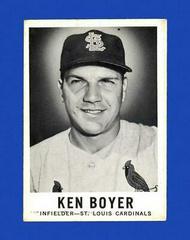 Ken Boyer #12 Baseball Cards 1960 Leaf Prices