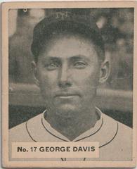 George Davis Baseball Cards 1936 World Wide Gum Prices