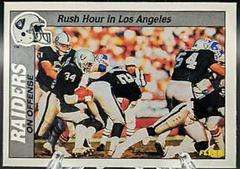 Rush Hour in Los Angeles Offense Football Cards 1988 Fleer Team Action Prices