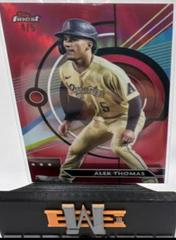 Alek Thomas [Red] Baseball Cards 2023 Topps Finest Prices