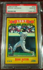 Reggie Jackson #504 Baseball Cards 1988 Score Prices