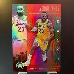 LeBron James [Red] Basketball Cards 2019 Panini Illusions Prices