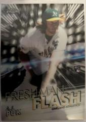 A.J. Puk [Orange Refractor] Baseball Cards 2020 Topps Chrome Freshman Flash Prices
