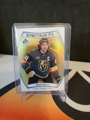 Mark Stone [Gold] Hockey Cards 2021 SP Authentic Spectrum FX Prices