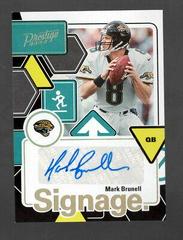 Mark Brunell Football Cards 2022 Panini Prestige Signage Prices