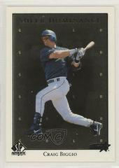 Craig Biggio [Gold] #SD4 Baseball Cards 1998 SP Authentic Sheer Dominance Prices