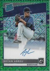 Bryan Abreu [Green Mojo] Baseball Cards 2020 Panini Donruss Optic Rated Rookies Signatures Prices
