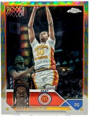 Cody Williams [McDonald's AA Logo] #12 Basketball Cards 2023 Topps Chrome McDonald's All American Prices