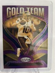 Mac Jones [Purple] #GT-13 Football Cards 2022 Panini Certified Gold Team Prices
