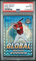 Mike Trout Baseball Cards 2022 Panini Mosaic Global Prices