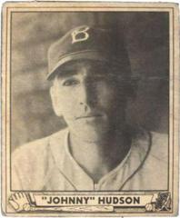 Johnny Hudson #147 Baseball Cards 1940 Play Ball Prices