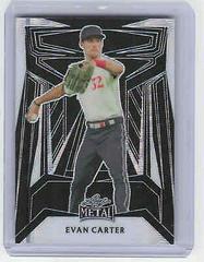 Evan Carter #B-14 Baseball Cards 2023 Leaf Metal Draft Prices