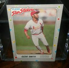 Ozzie Smith Baseball Cards 1988 Fleer Star Stickers Prices