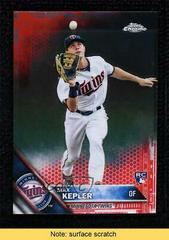 Max Kepler [Red Refractor] Baseball Cards 2016 Topps Chrome Prices