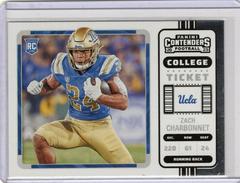 Zach Charbonnet #10 Football Cards 2023 Panini Chronicles Draft Picks Contenders College Ticket Prices