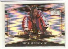 Shinsuke Nakamura [Flash Prizm] #17 Wrestling Cards 2022 Panini Select WWE Global Icons Prices